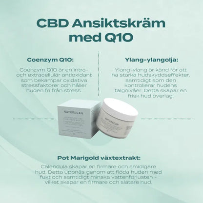 cbd ansikskräm med Q10